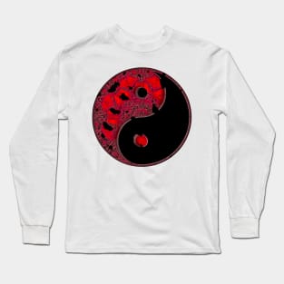 Dark Ying Yang Long Sleeve T-Shirt